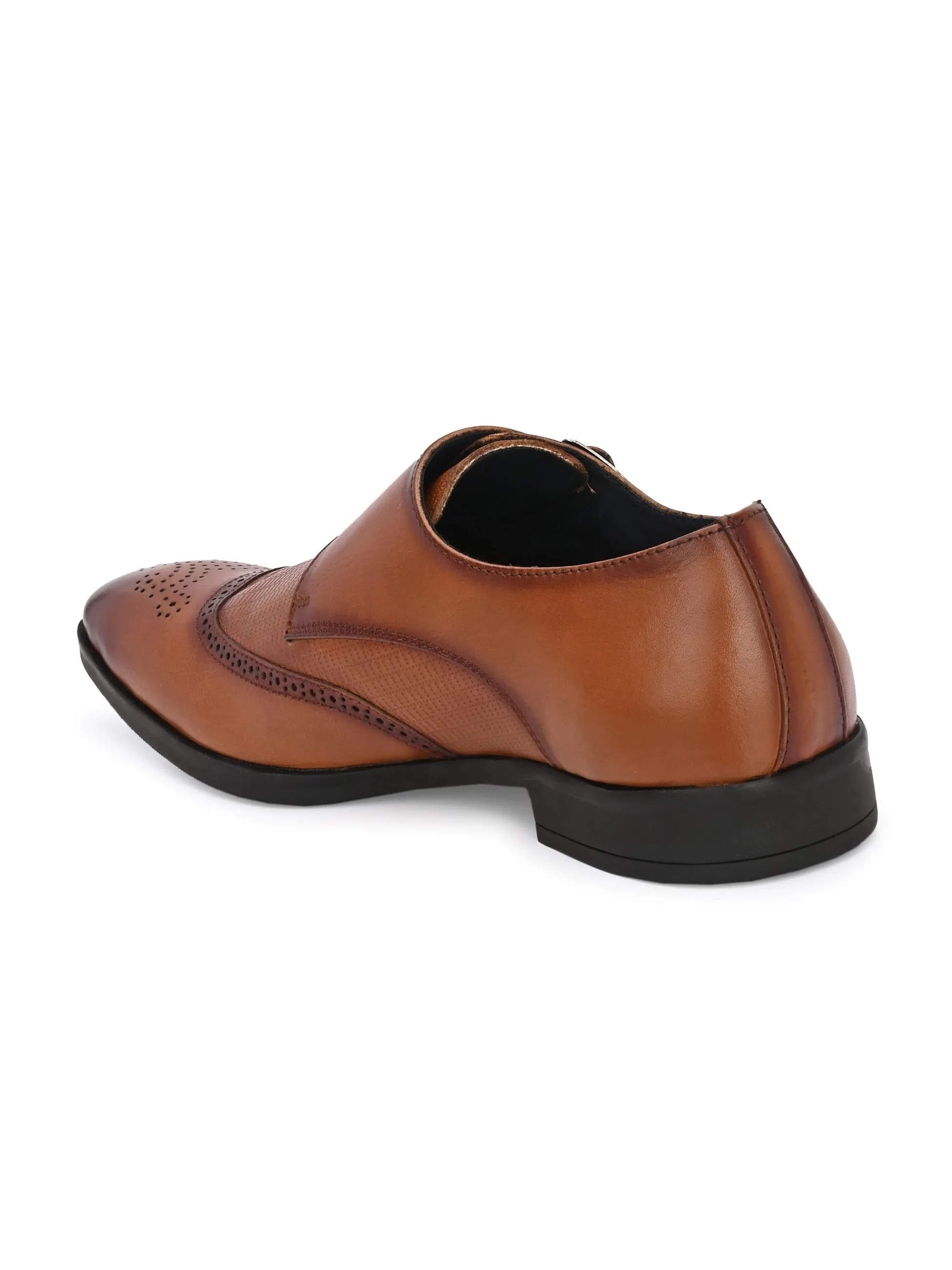 Mitchell Tan Monk Shoes