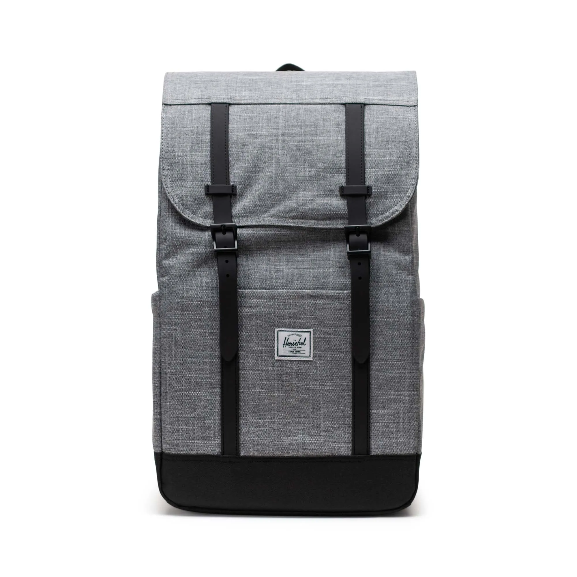 Mochila Herschel Retreat Raven Crosshatch