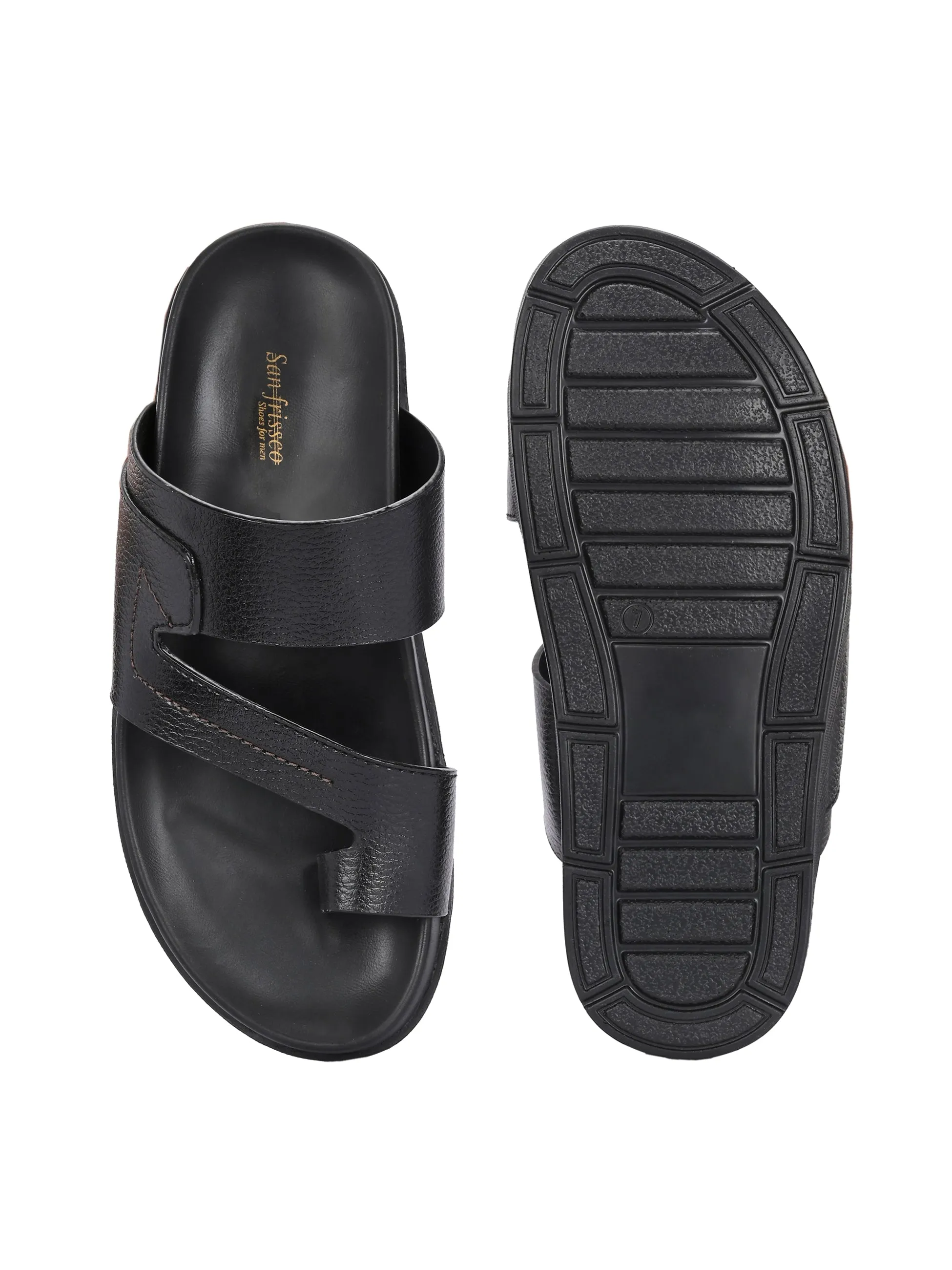 Monet Black Recovery Sandals