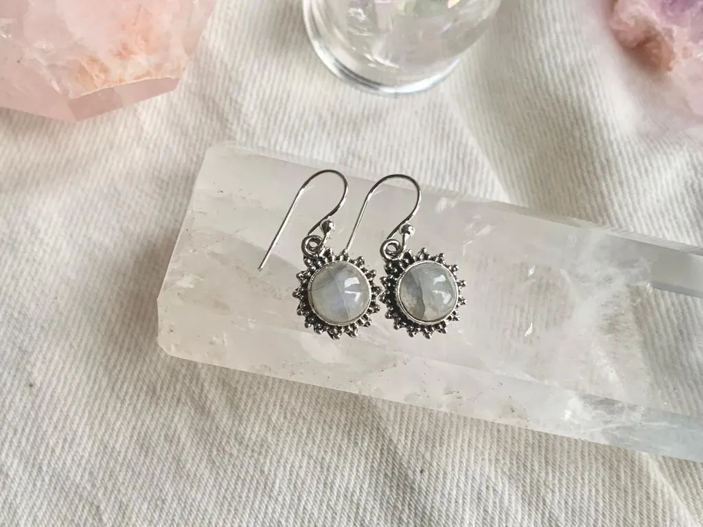 Moonstone Sole Earrings