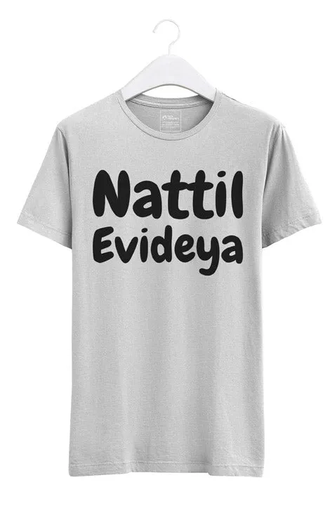 Nattil Evideya Premium Tshirt