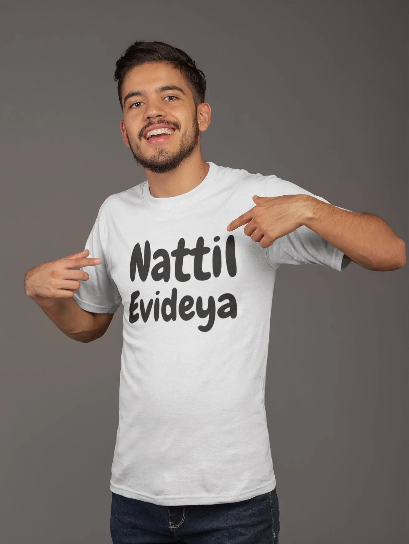 Nattil Evideya Premium Tshirt