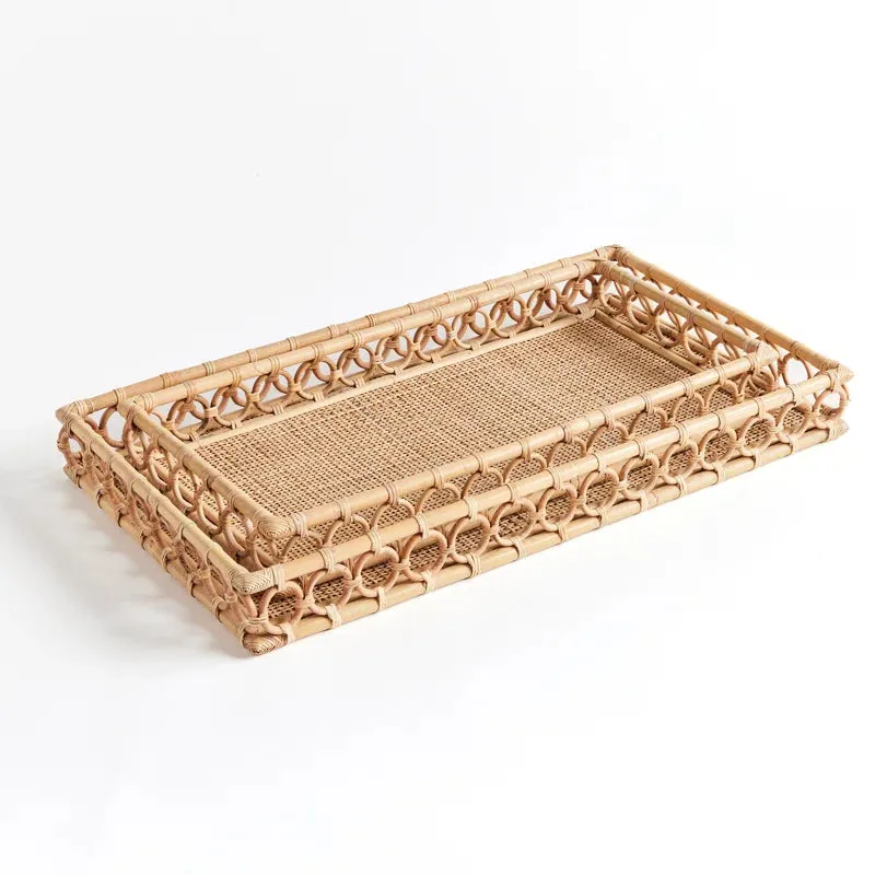 Ninette Rectangular Tray - (two sizes)