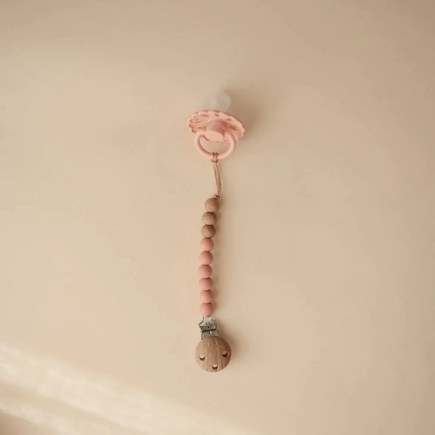 Pacifier Clip | Eva (Powder)