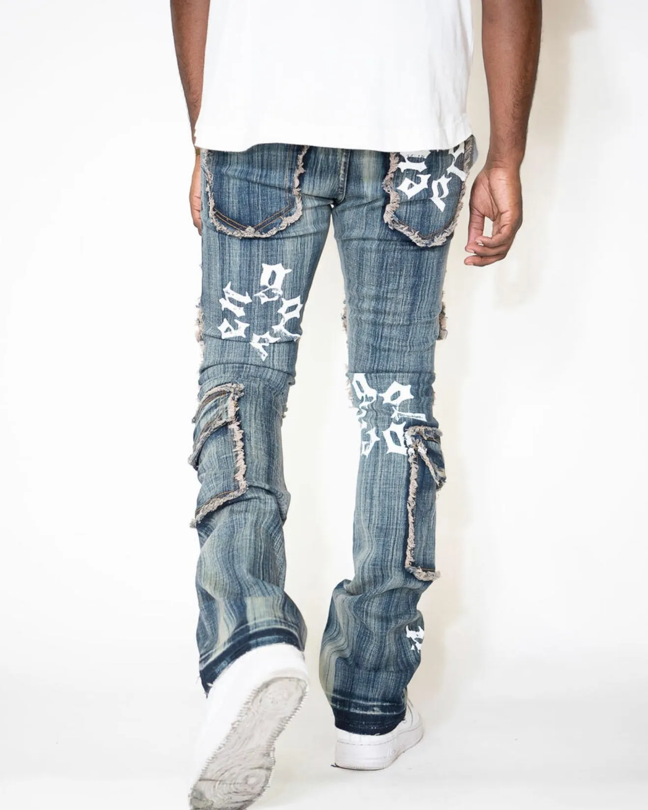 Patchwork Denim Jean