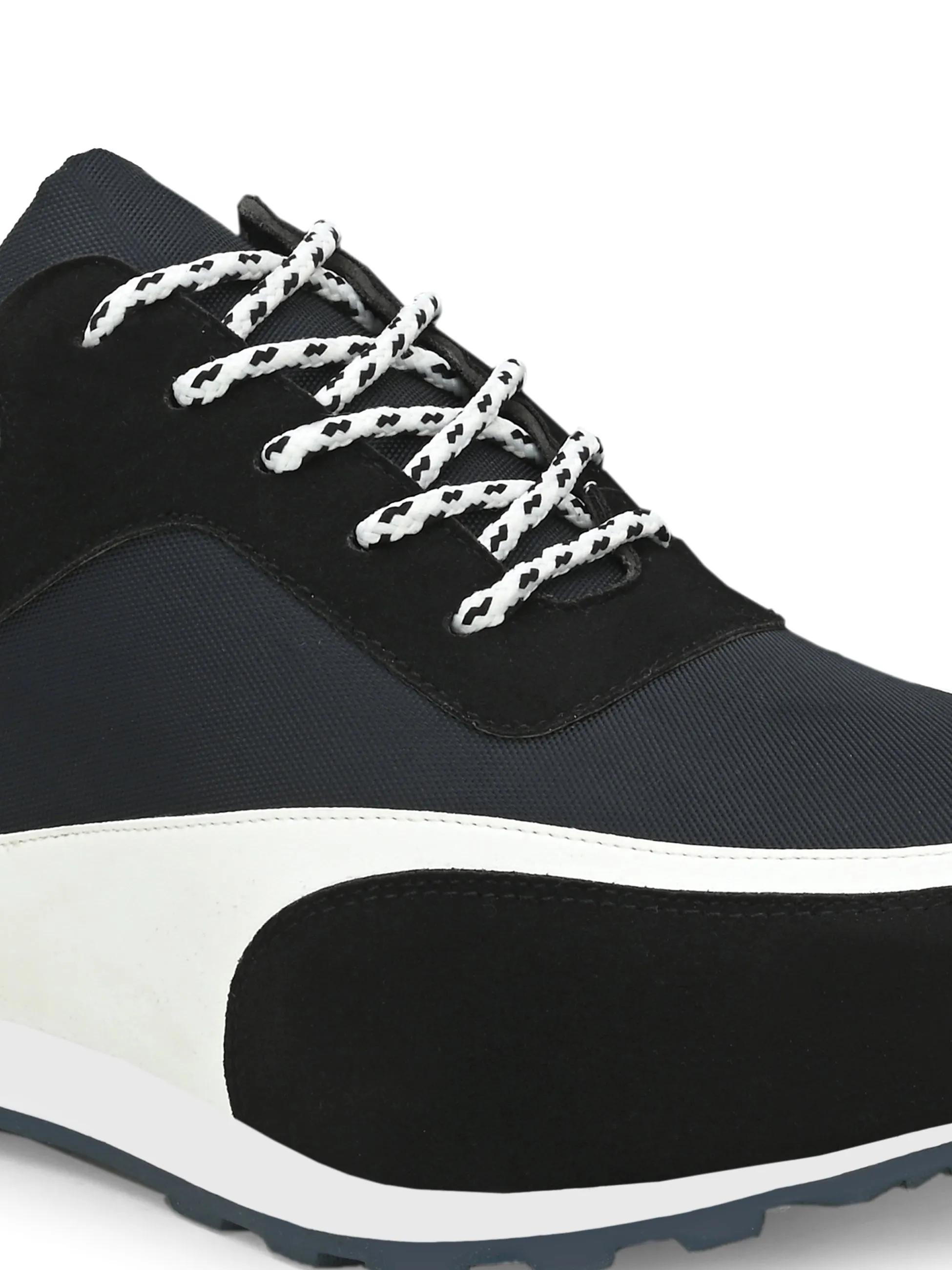 Ralph Black Colorblocked Sneakers