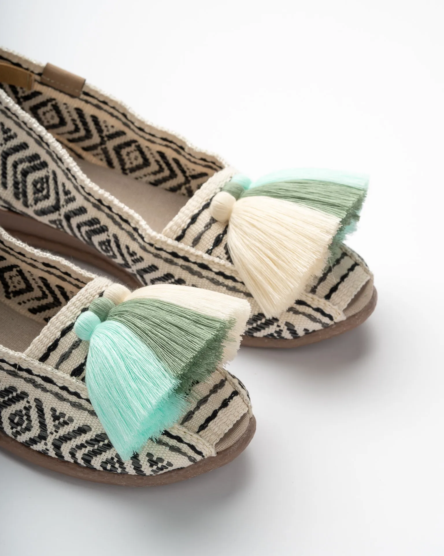 Rapsodia Silver Mint Espadrille