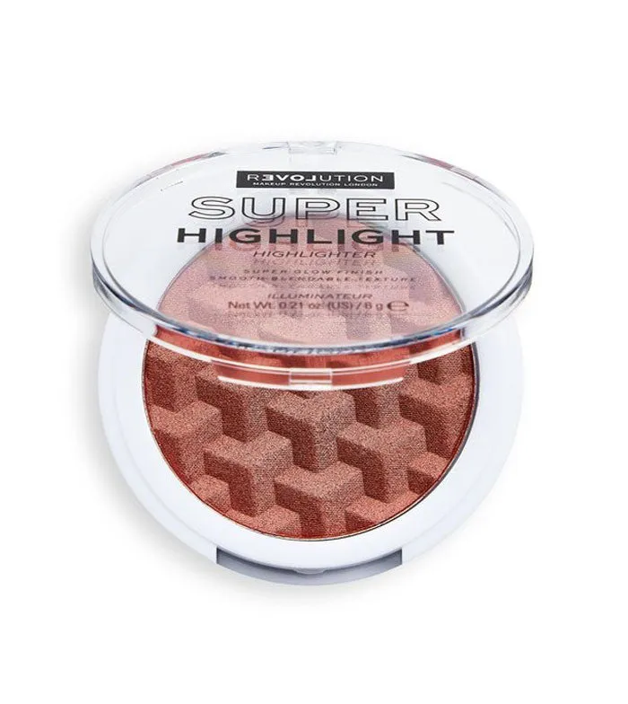 Revolution Relove - Iluminador en polvo Super Highlight - Raspberry