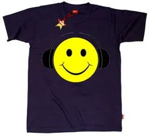 Smiley Face Alternative Teen T-Shirt