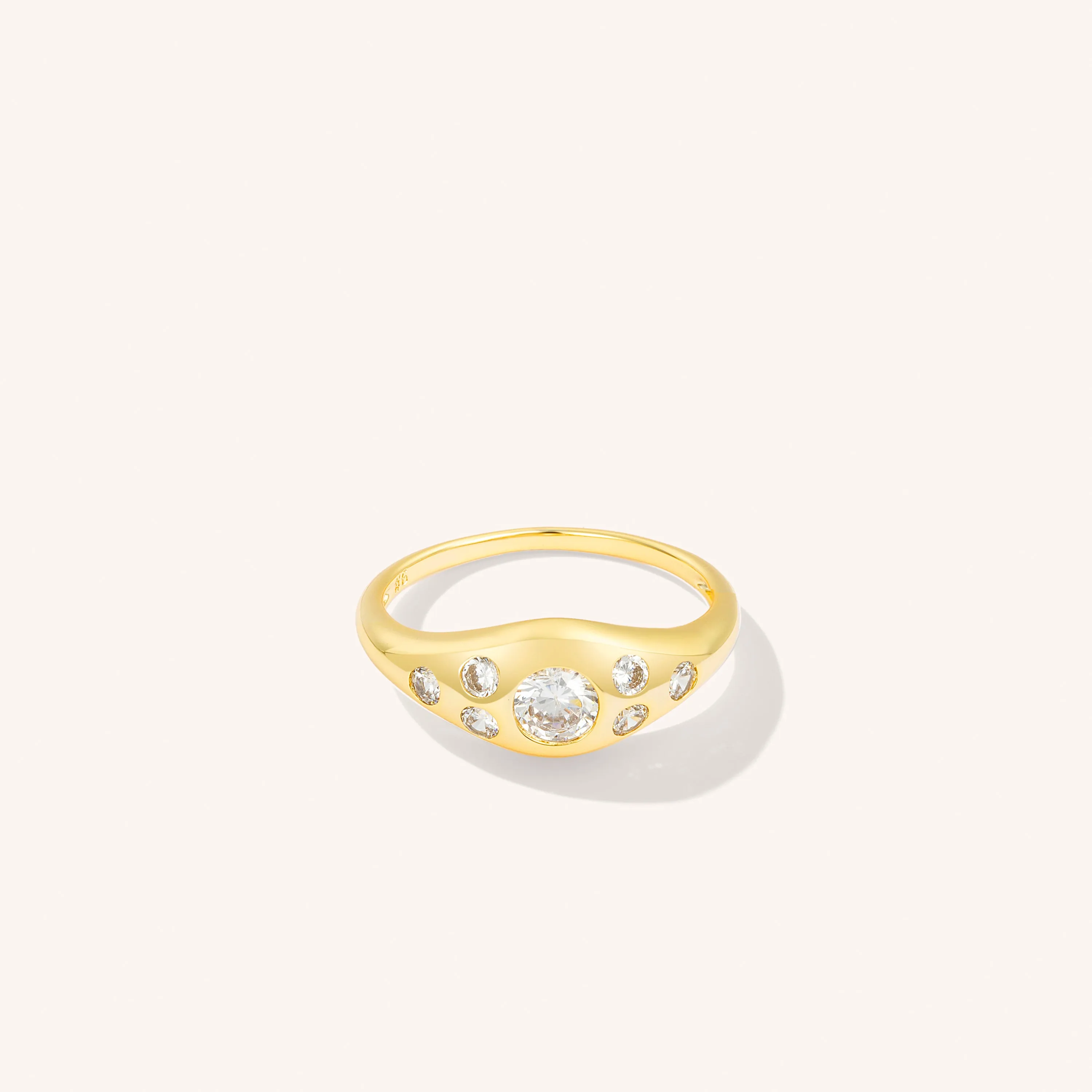 Starry Night Gold Ring