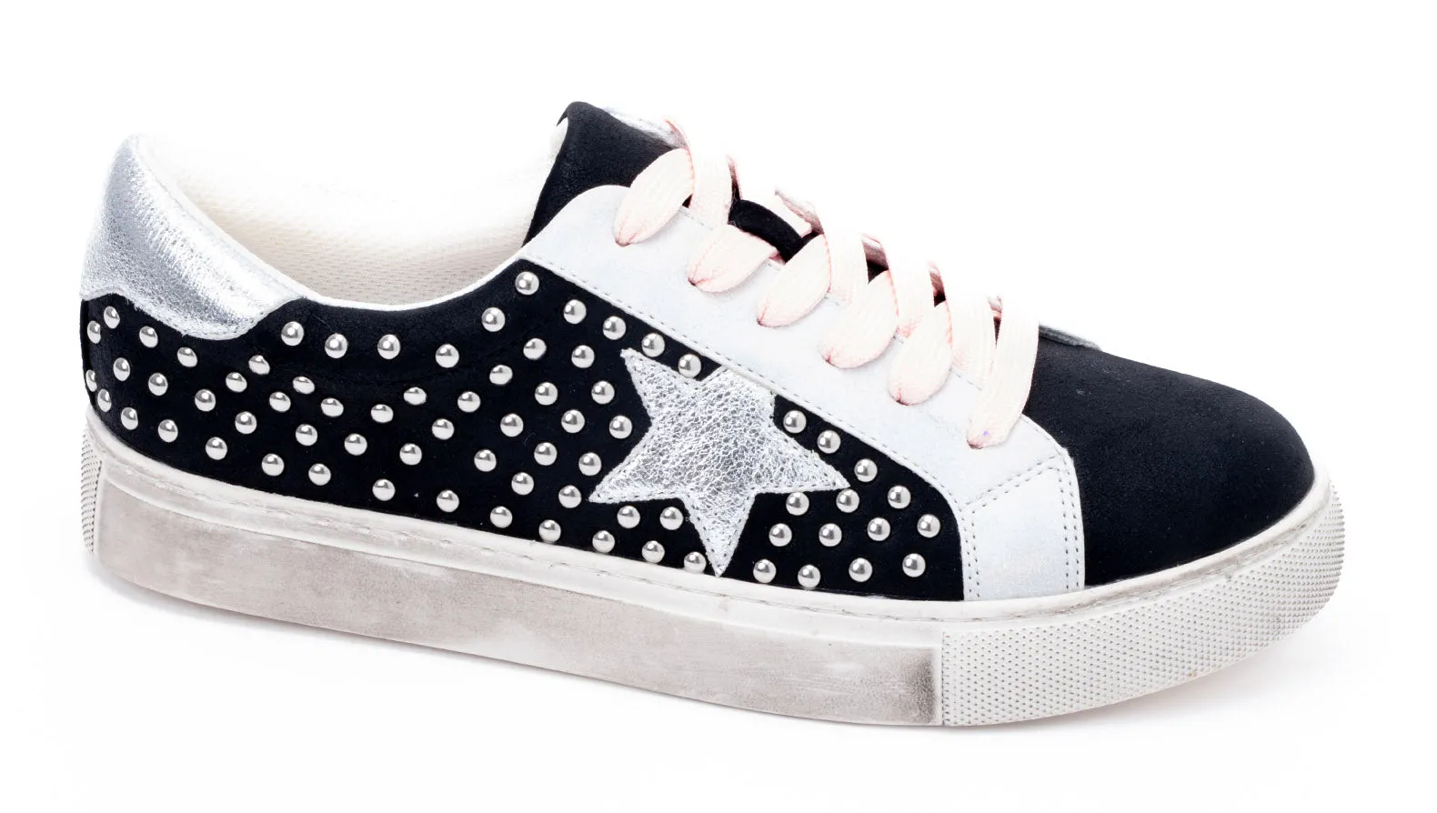 Supernova Sneakers by Corkys - Black Studs - PREORDER - ALL SALES FINAL