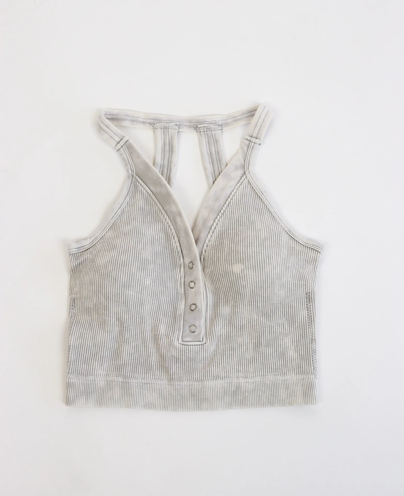 Tessa Washed V-Neck Bralette