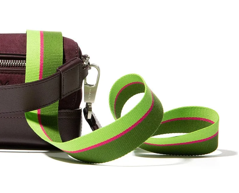 THE FLAT WOVEN STRAP | GREEN WOVEN