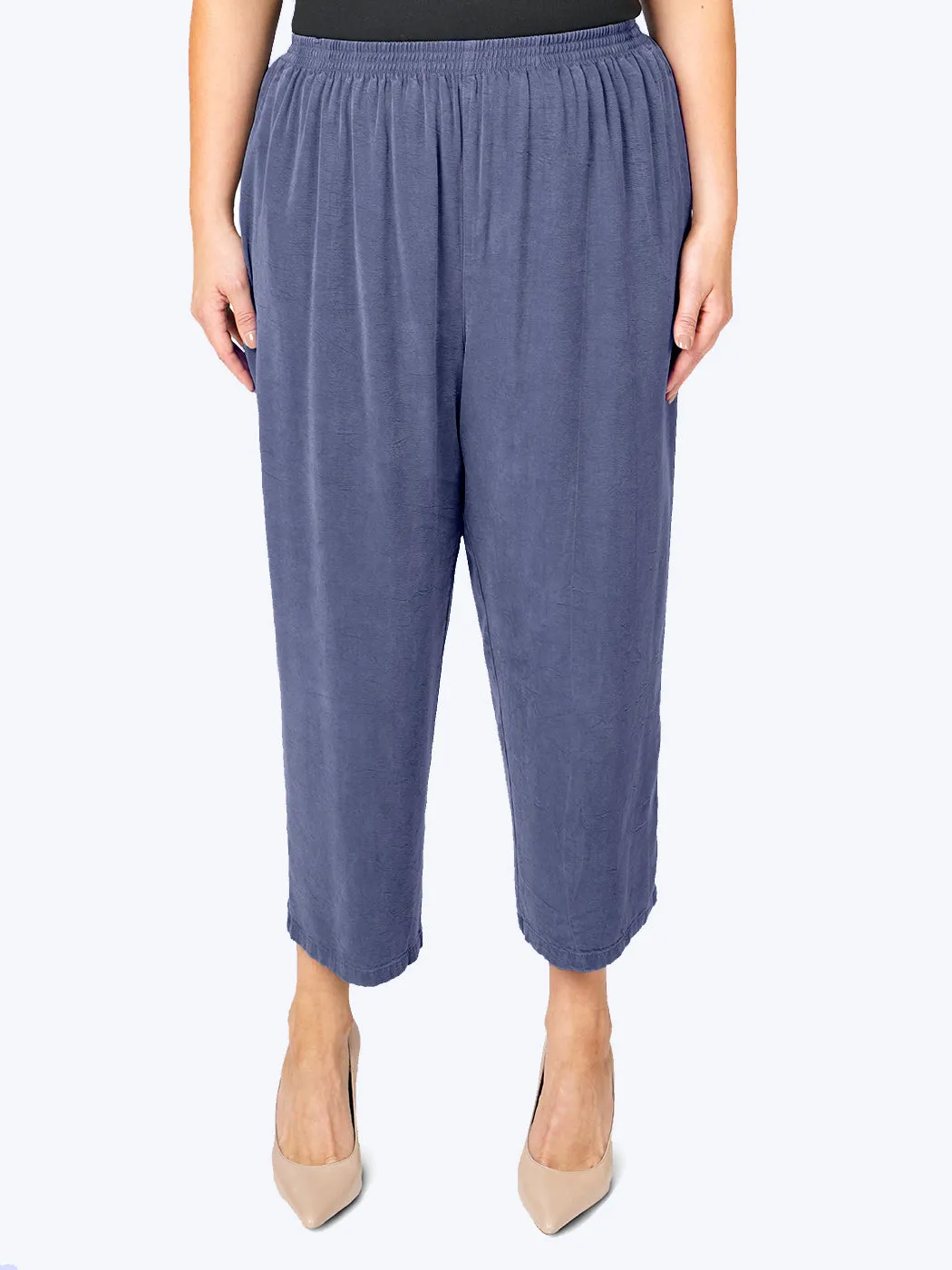 Tianello TENCEL™ Plus Sized Flood Pant