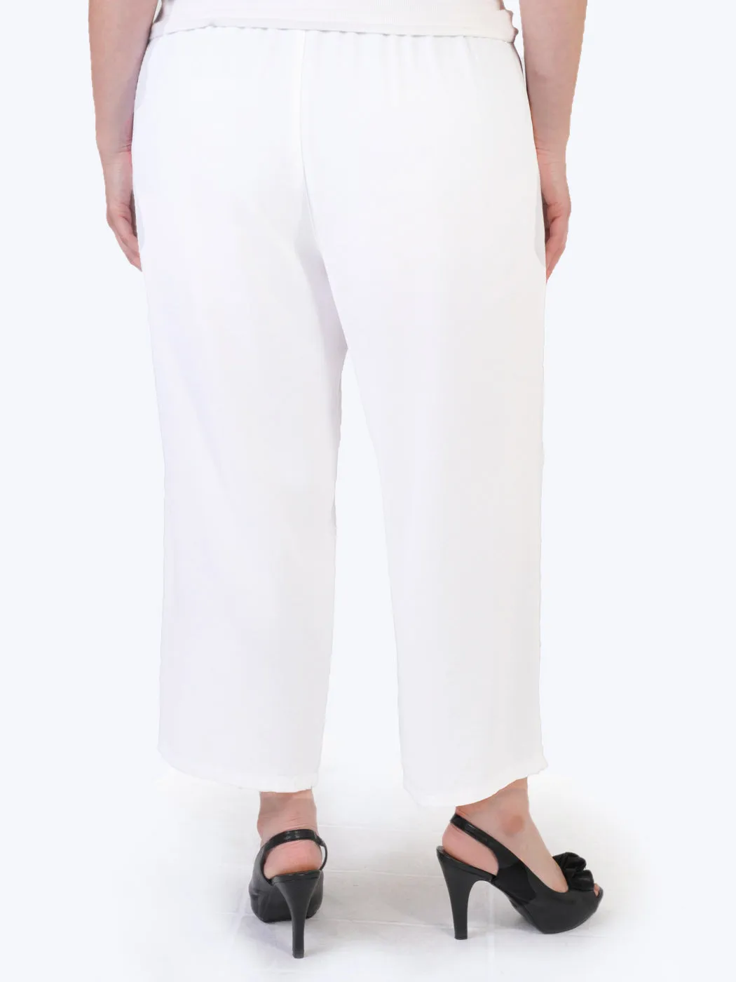 Tianello TENCEL™ Plus Sized Flood Pant