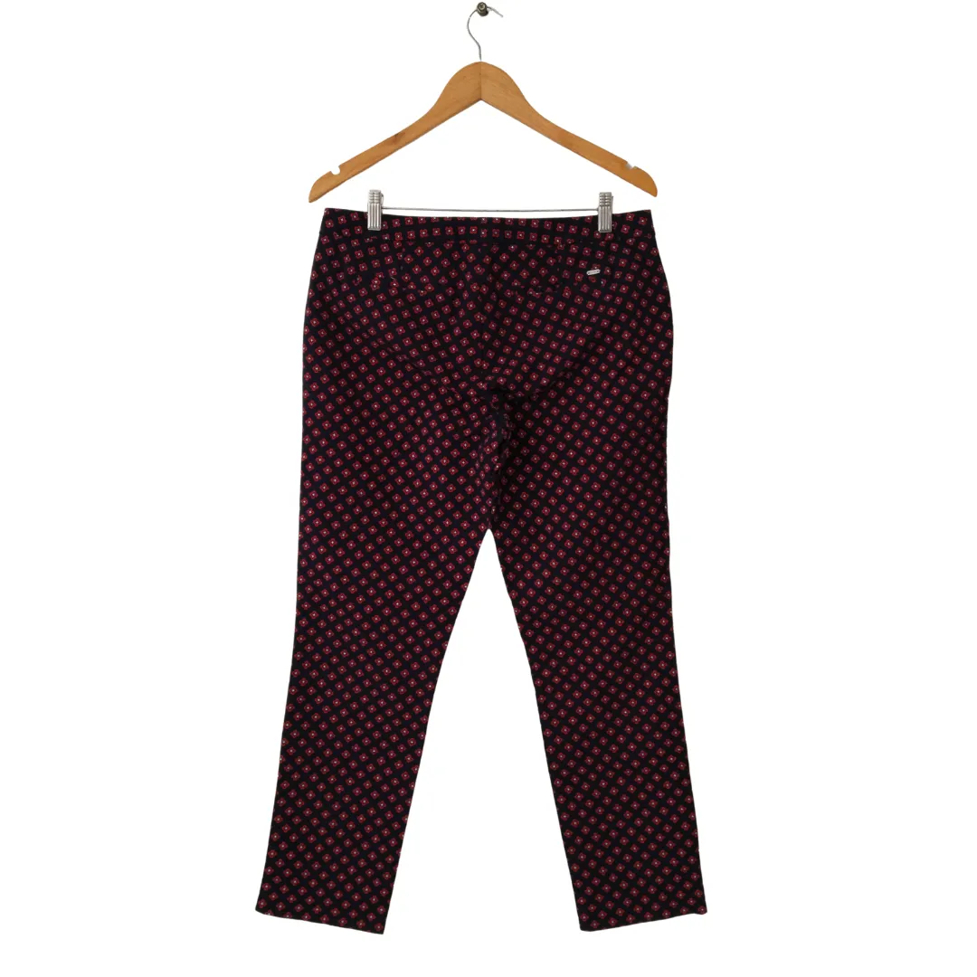 Tommy Hilfiger Navy & Red Printed Pants | Gently Used |