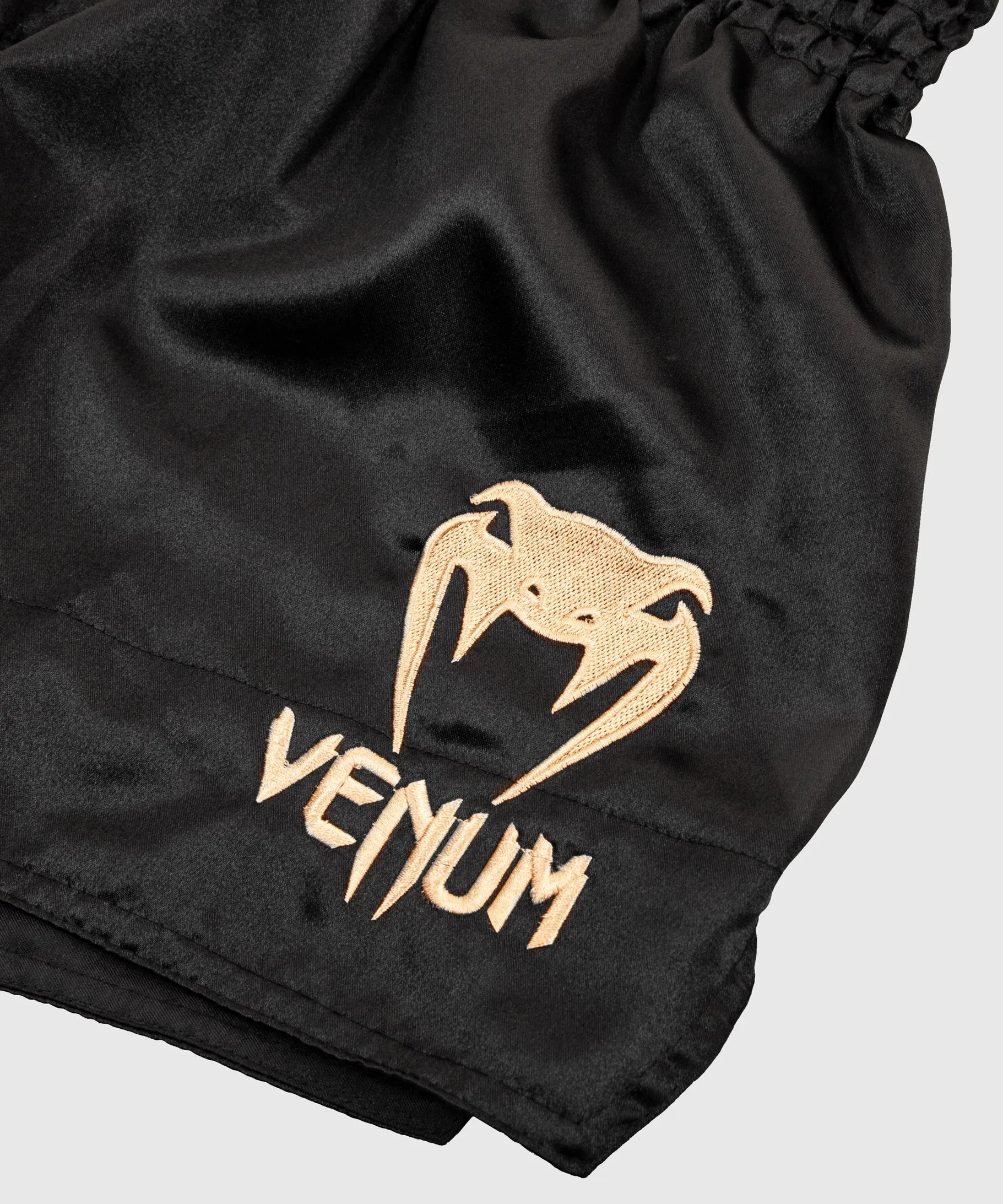 Venum Classic Muay Thai Short - Black/Gold