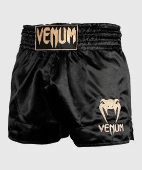 Venum Classic Muay Thai Short - Black/Gold