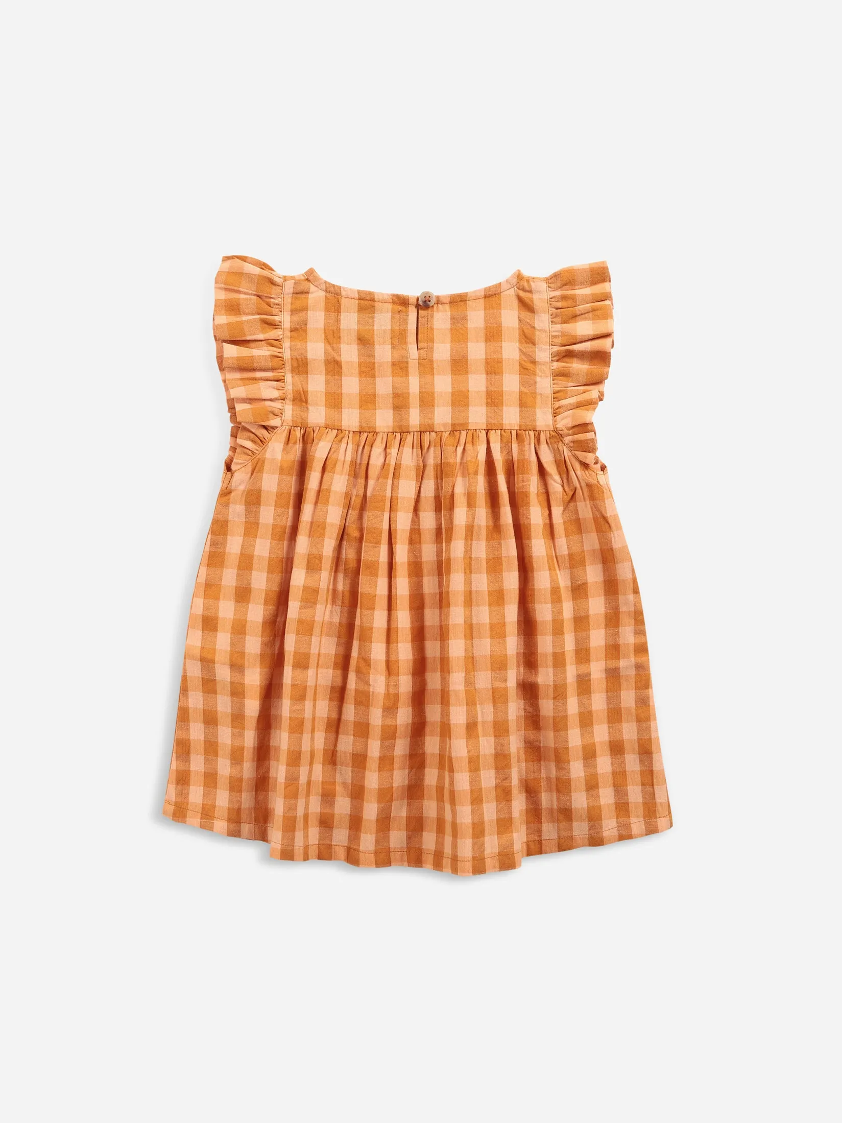 VICHY WOVEN DRESS