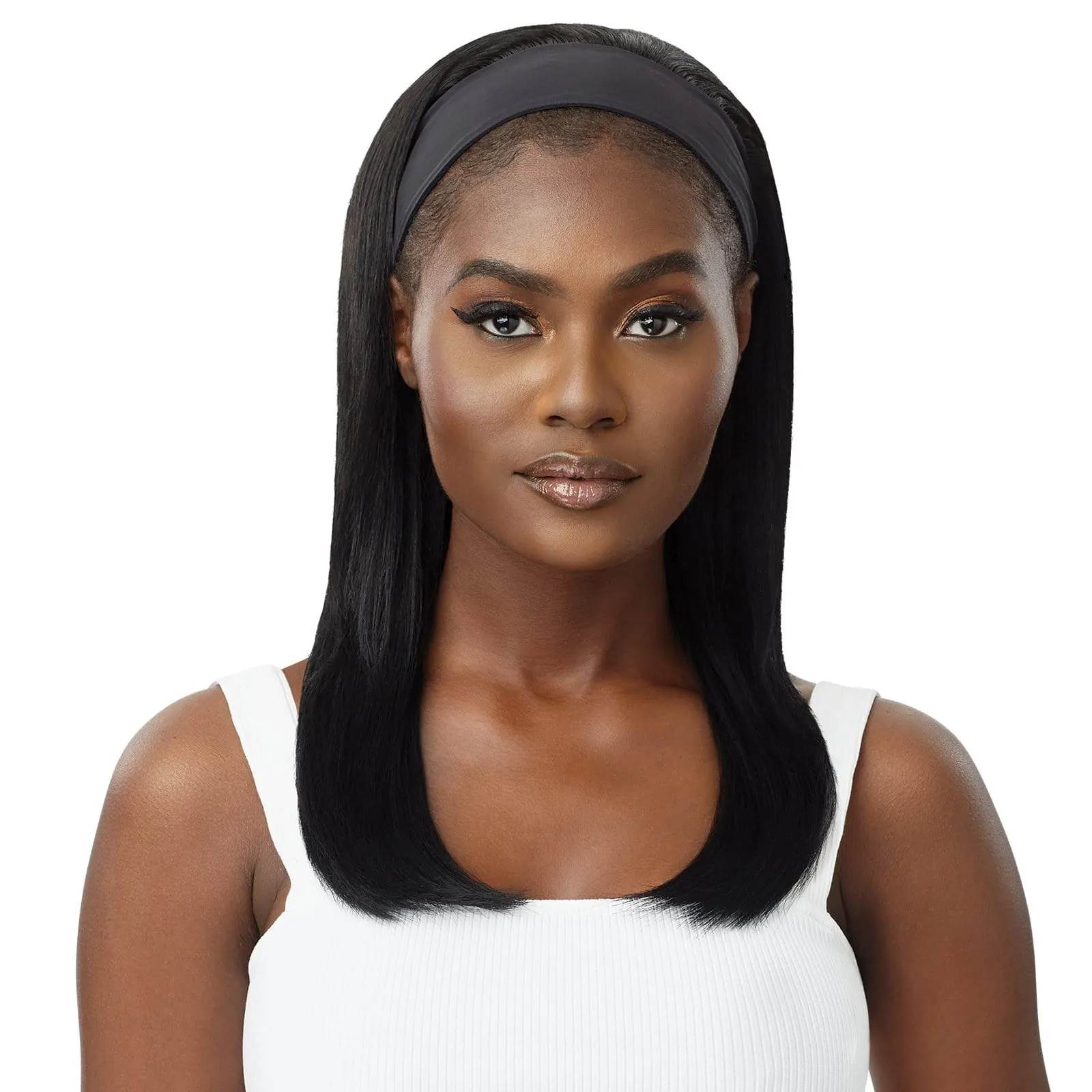 WET & WAVY BOHEMIAN CURL 20″ | Outre Human Hair Headband Wig