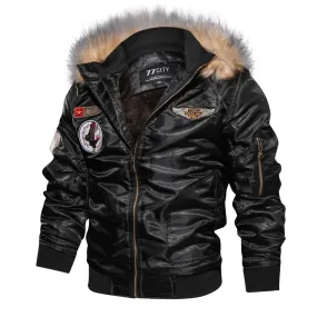 Winter Thicken Military Air Force Flight Men Jacket